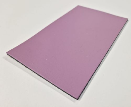 Leather Rectangle - 3 Sizes & Various Colours (141mm x 206mm / Lilac)